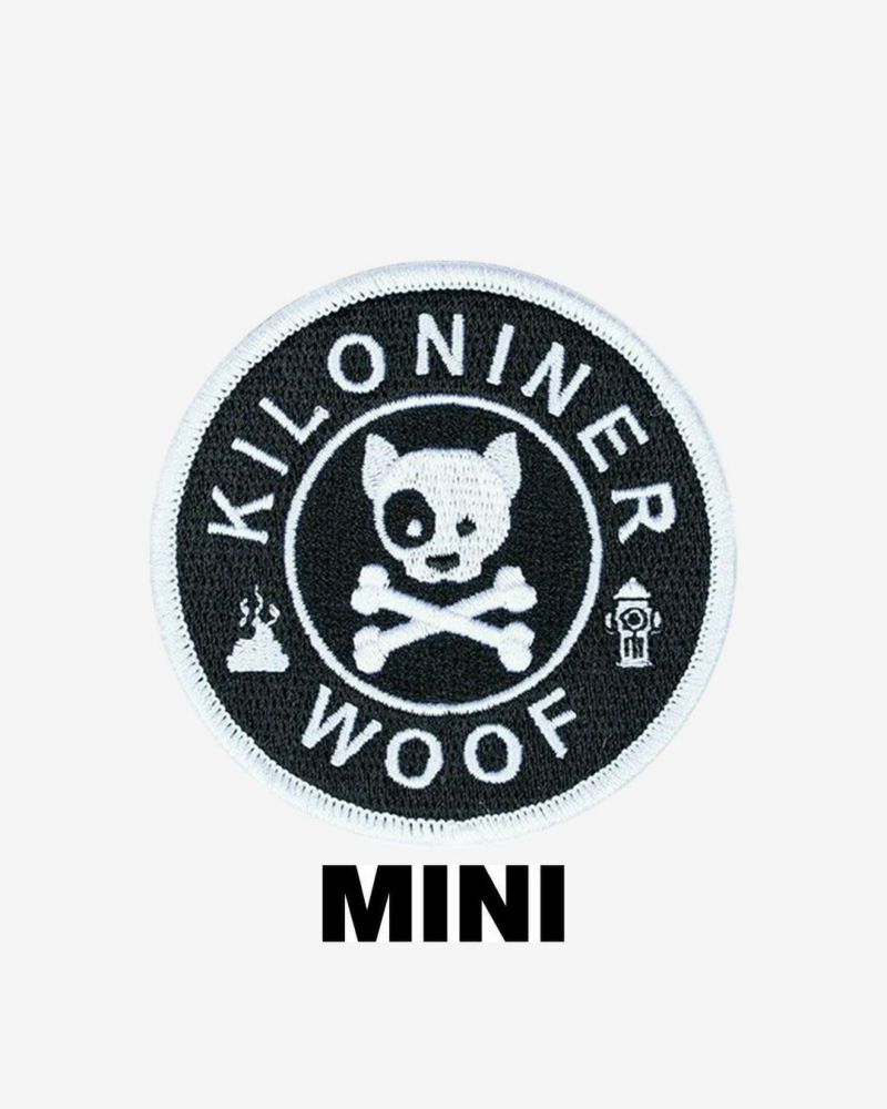 Mini Dog and Crossbones Patch