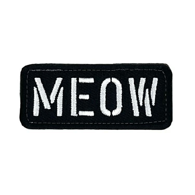MEOW Stencil Patch