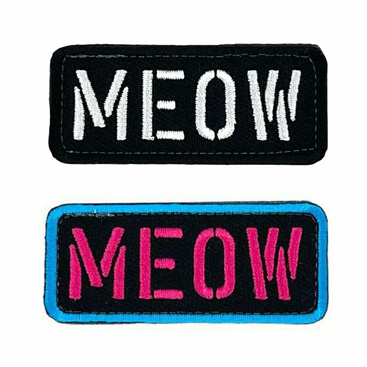 MEOW Stencil Patch