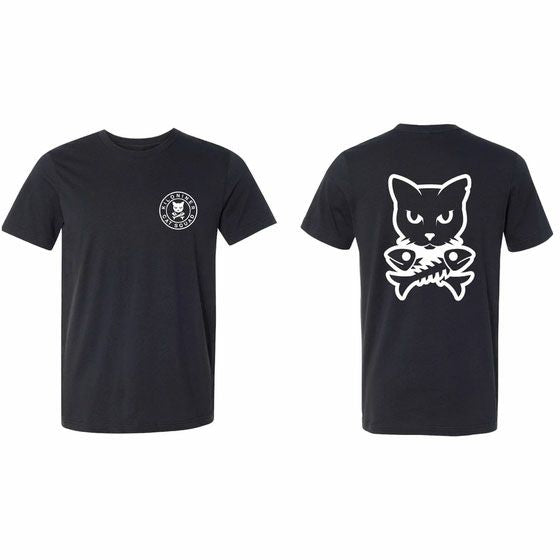 Cat and Crossbones Short Sleeve Tee