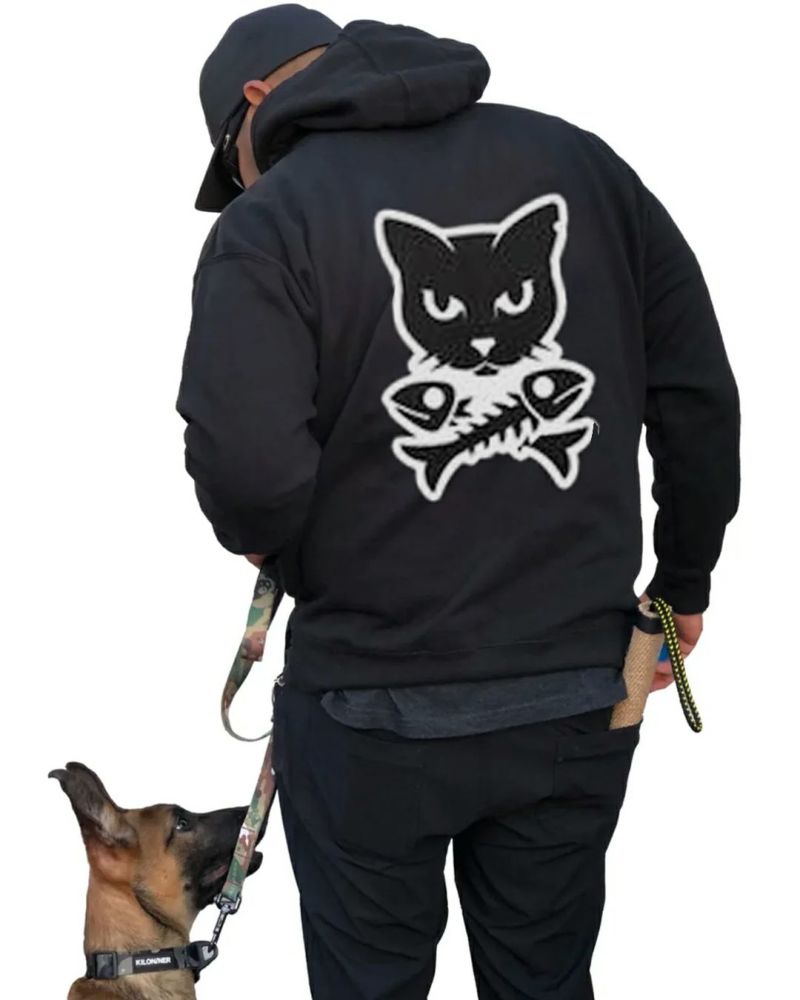 Cat and Crossbones Hoodie