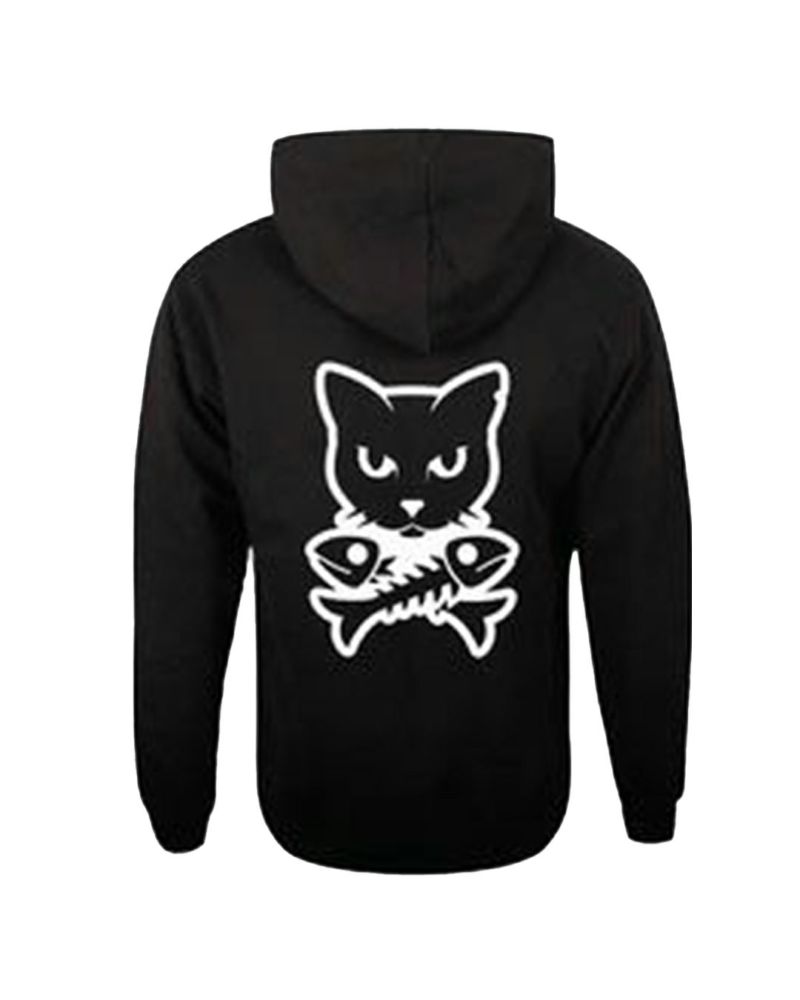 Cat and Crossbones Hoodie
