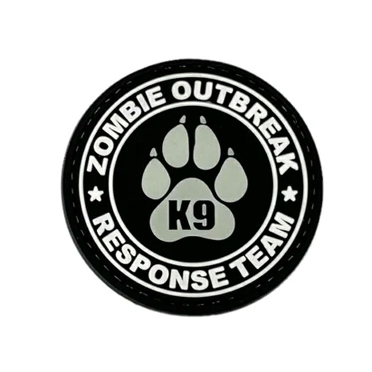 Zombie Outbreak Glow Pvc Patch