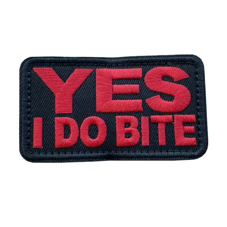 YES I DO BITE MORALE PATCH