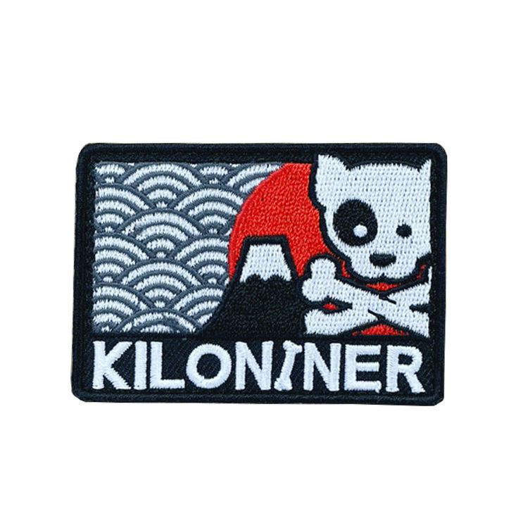 Mt.FUJI Dog and Crossbone Patch