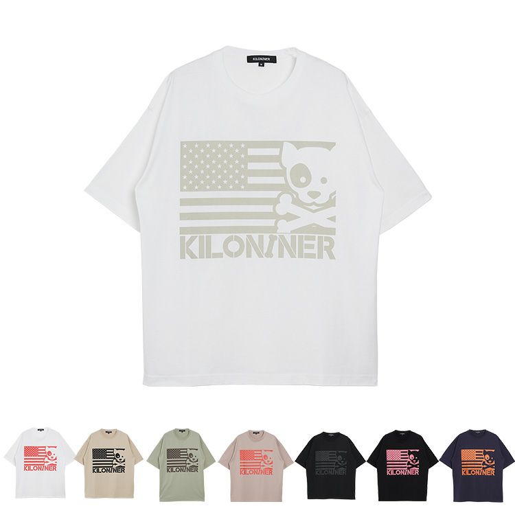 新品 タグ付 sleeping dogワンポイントロンT 上下セット tシャツ 「新柄入荷」 胸刺繍ワンポイントロゴ ロングスリーブT