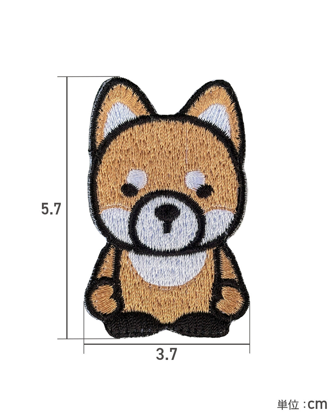 キャラクター パッチ - 柴犬