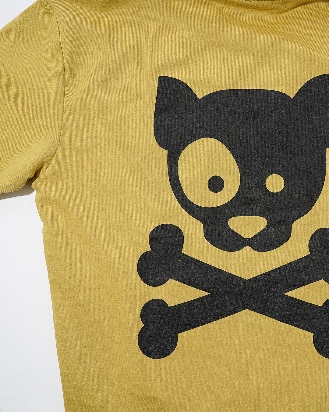 W Logo Lined Hoodie-A