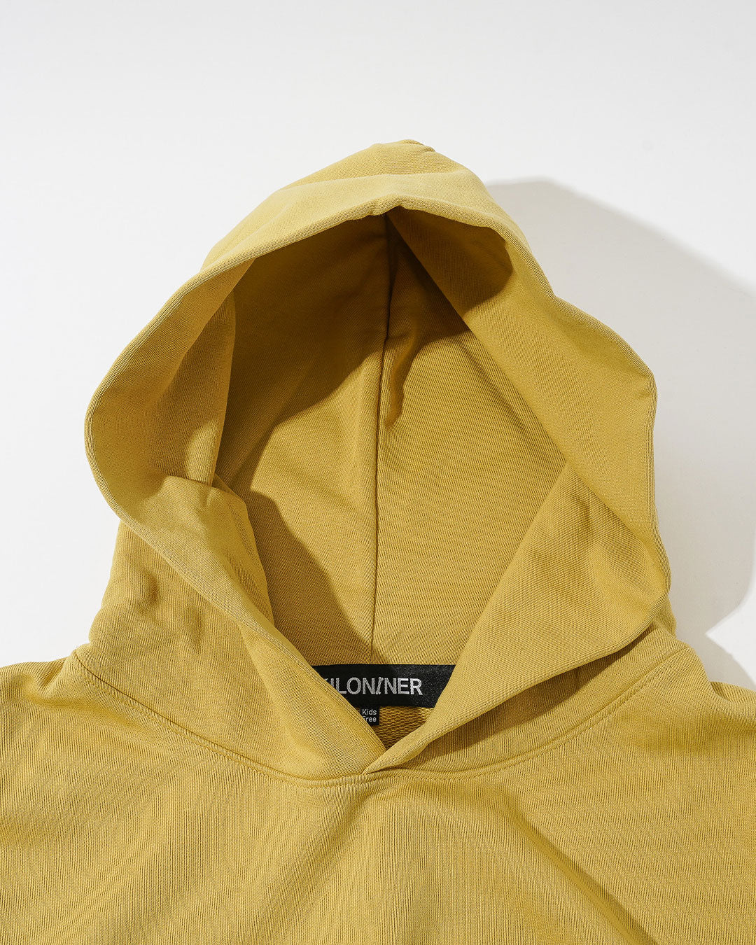 W Logo Lined Hoodie-A