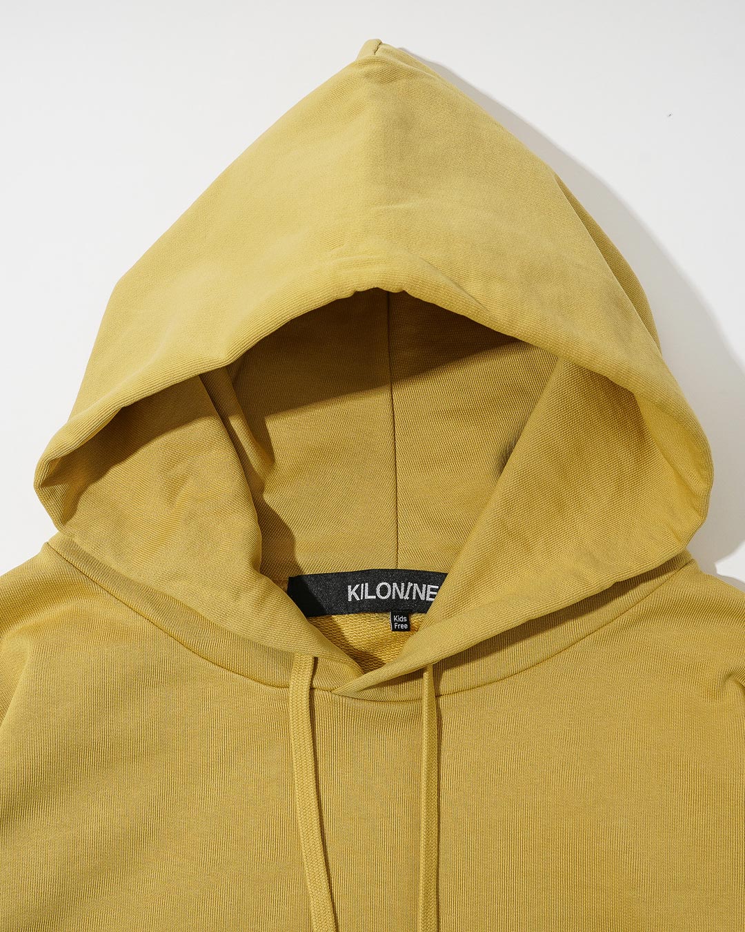 W Logo Lined Hoodie-B