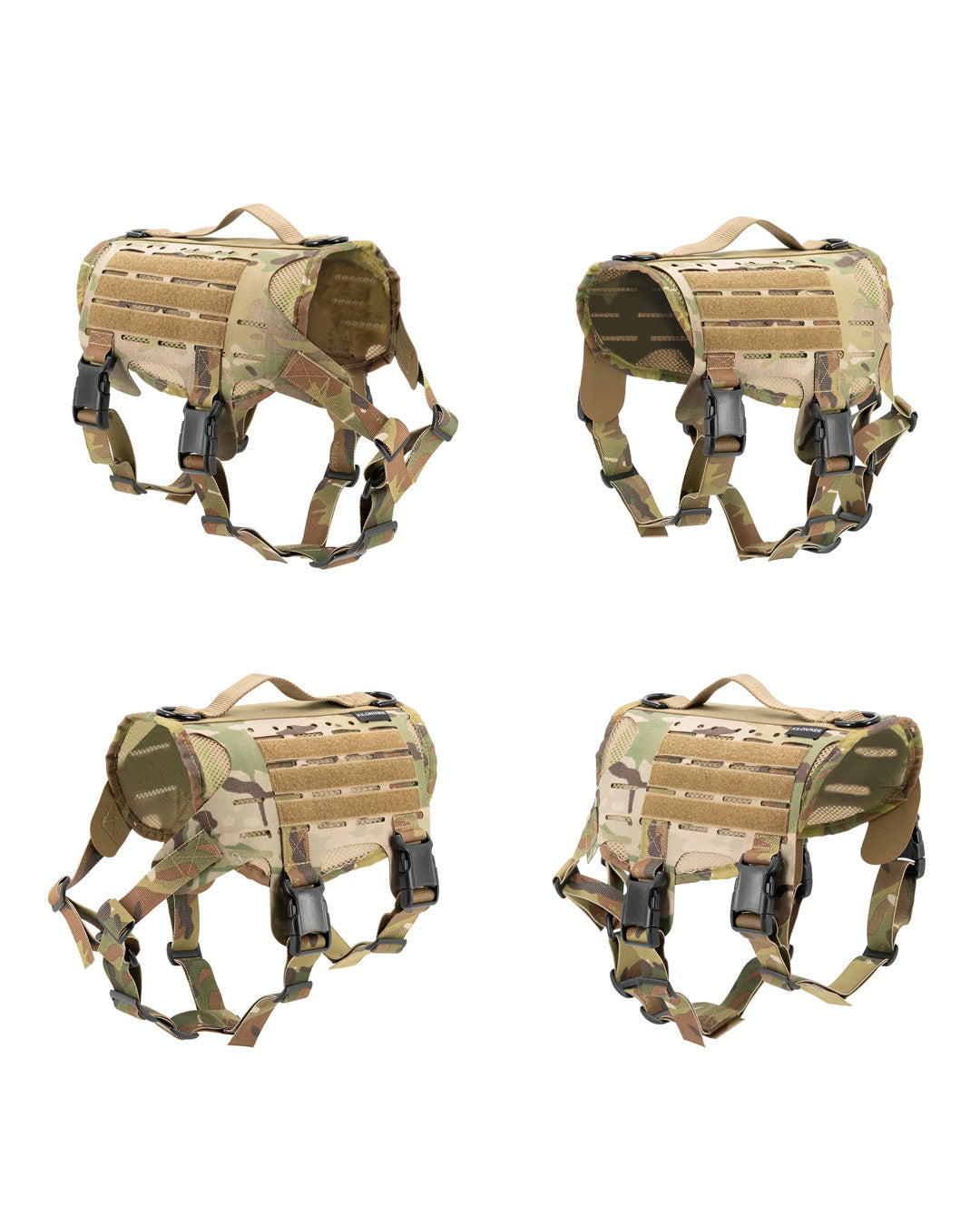 M4 Tactical MOLLE Vest Laser Cut