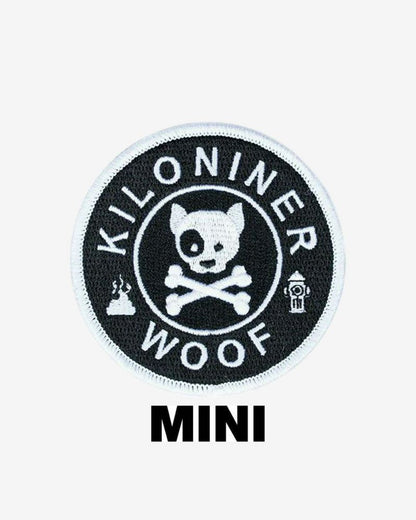 Mini Dog and Crossbones Patch