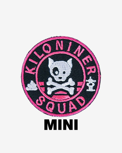 Mini Dog and Crossbones Patch