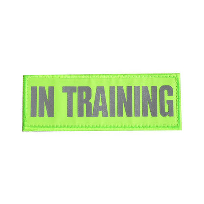 Reflective High Visibility IN TRAINING Patch