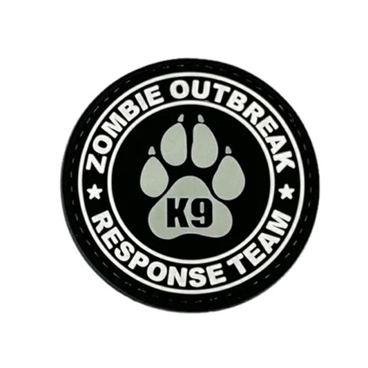 Zombie Outbreak Glow Pvc Patch