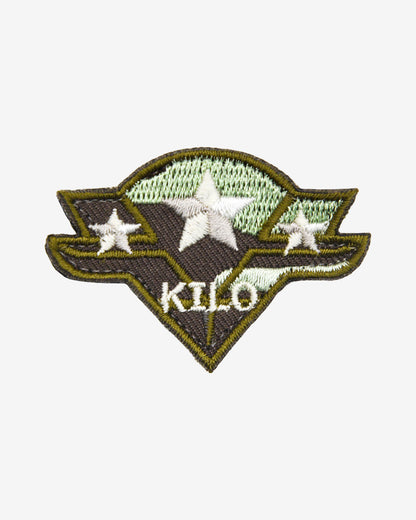 スリースターズミニウィング パッチ