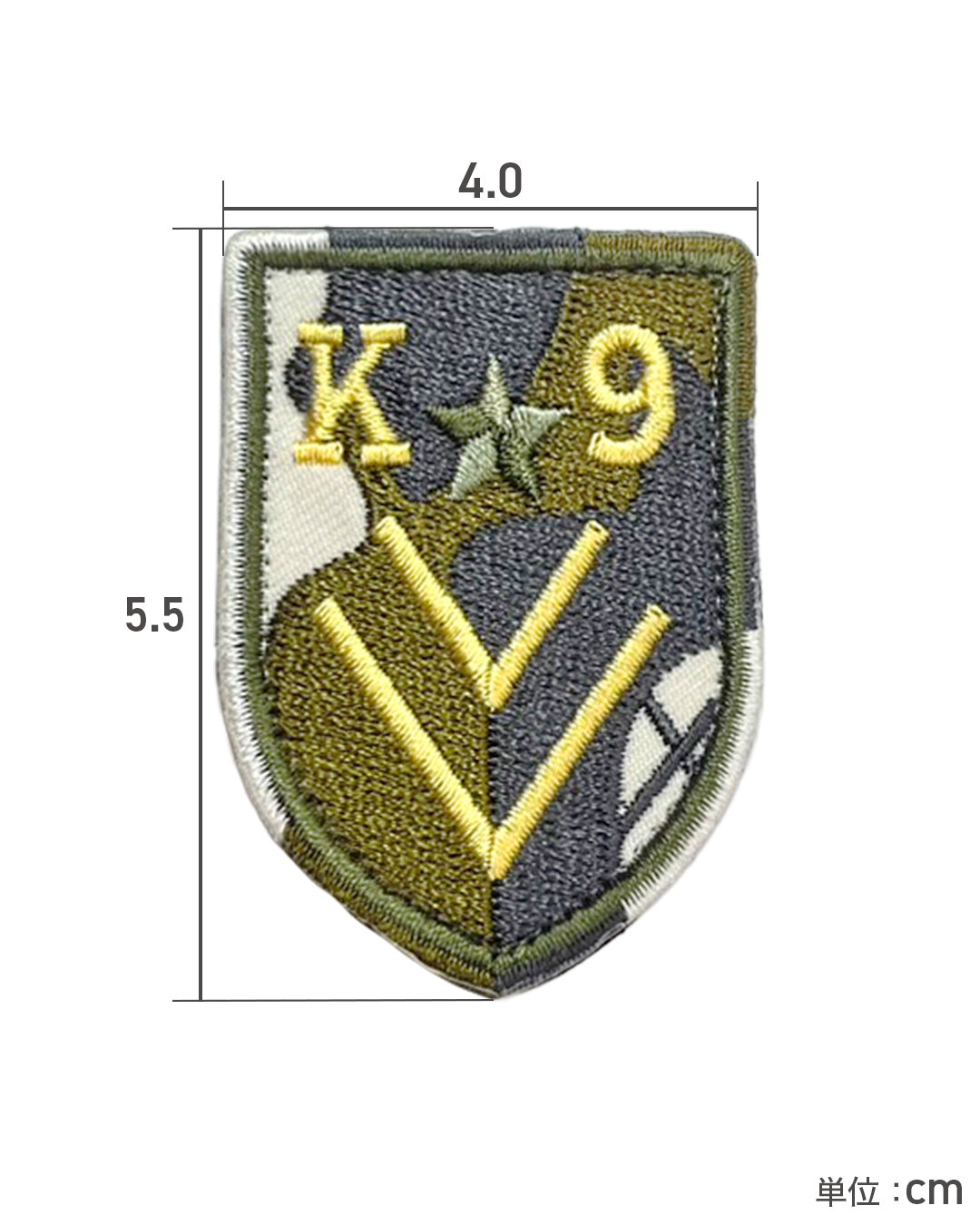K9メダル パッチ