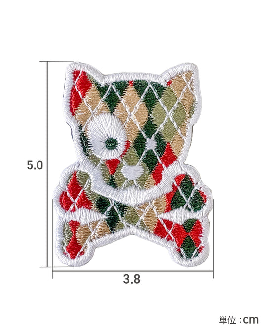 パターン ドッグ パッチ