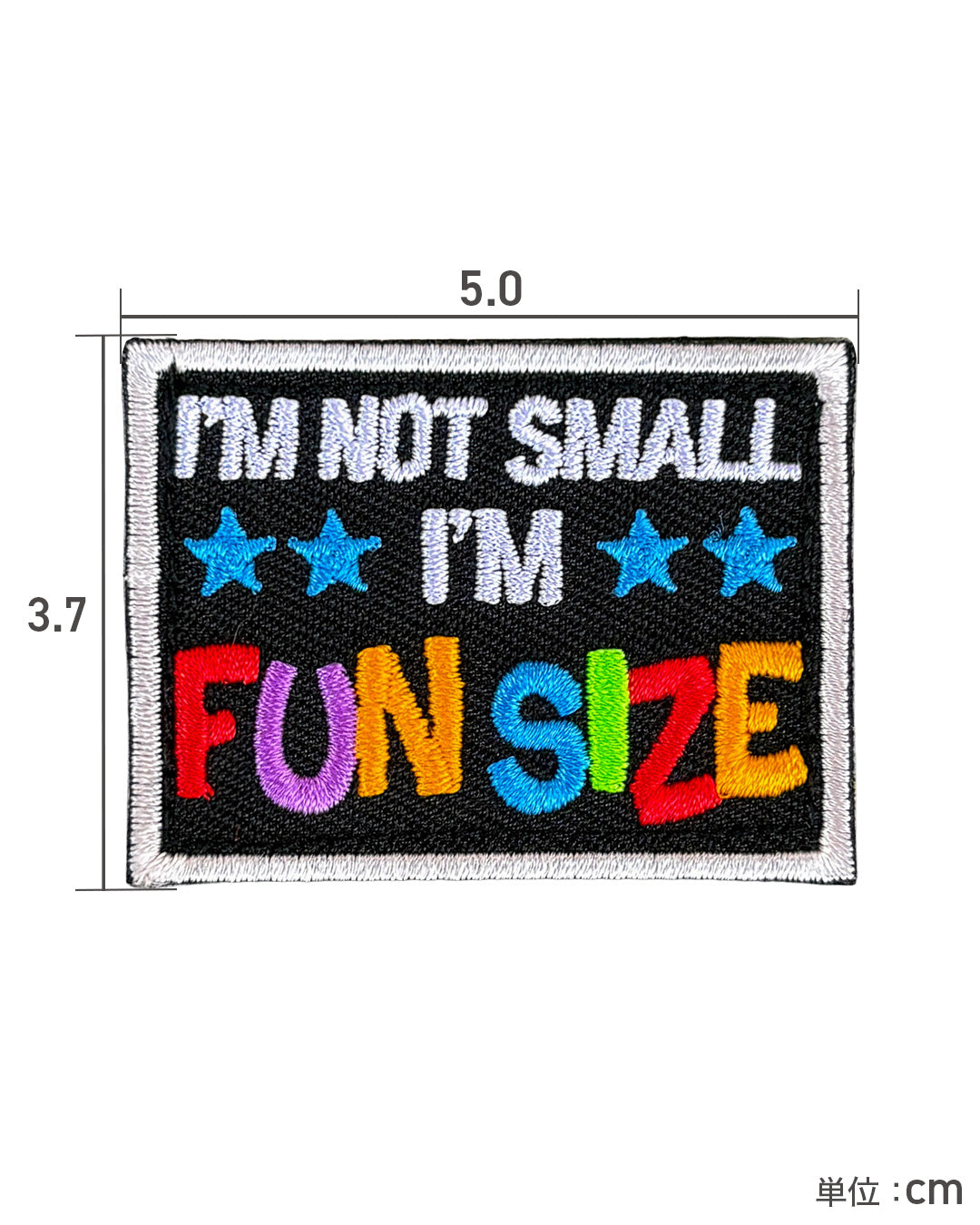 ファンサイズ パッチ