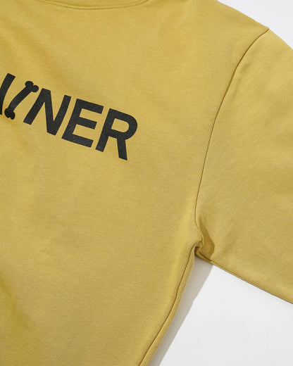 W Logo Lined Hoodie-B